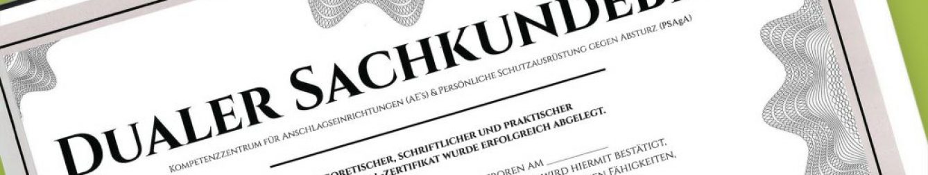 SECURANTA Deutschland stellt den „Dualen Sachkundebrief“ vor